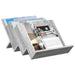 Raft pentru reviste Gri Sonoma 53 x 40 x 28.5 cm Lemn compozit - WALTI WALTI