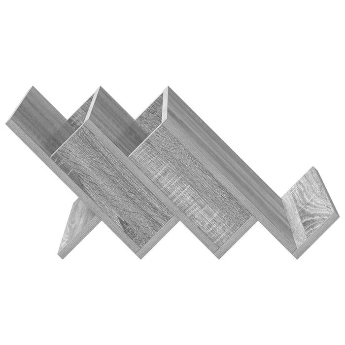 Raft pentru reviste Gri Sonoma 53 x 40 x 28.5 cm Lemn compozit - WALTI WALTI