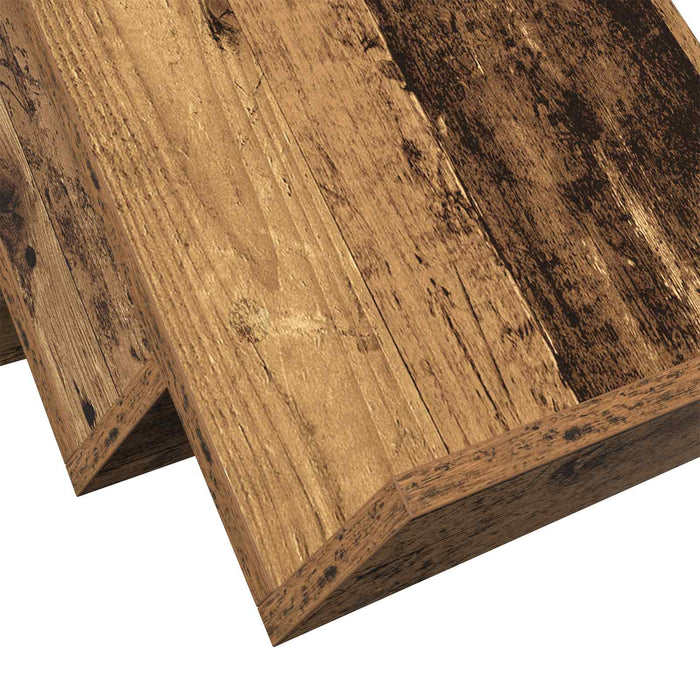 Raft pentru reviste Lemn vechi 53 x 40 x 28.5 cm Lemn compozit - WALTI WALTI