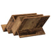 Raft pentru reviste Lemn vechi 53 x 40 x 28.5 cm Lemn compozit - WALTI WALTI
