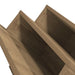 Raft pentru reviste cu raft Stejar Artizanal 53 x 40 x 28.5 cm - WALTI WALTI