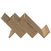 Raft pentru reviste cu raft Stejar Artizanal 53 x 40 x 28.5 cm - WALTI WALTI