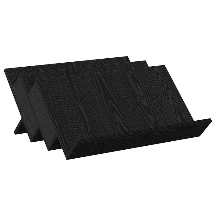 Raft pentru reviste cu raft Stejar Negru 65 x 53 x 28,5 cm - WALTI WALTI