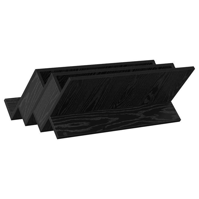 Raft pentru reviste cu raft Stejar Negru 65 x 53 x 28,5 cm - WALTI WALTI