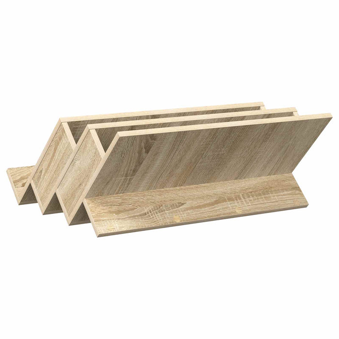 Raft pentru reviste cu raft Stejar Sonoma 65 x 53 x 28,5 cm - WALTI WALTI