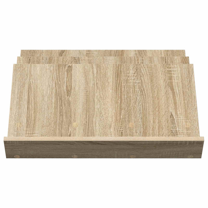 Raft pentru reviste cu raft Stejar Sonoma 65 x 53 x 28,5 cm - WALTI WALTI