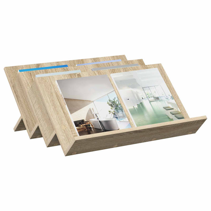 Raft pentru reviste cu raft Stejar Sonoma 65 x 53 x 28,5 cm - WALTI WALTI