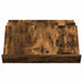 Raft pentru reviste cu raft Stejar fumuriu 65 x 53 x 28,5 cm - WALTI WALTI