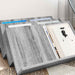 Raft pentru reviste Gri Sonoma 65 x 53 x 28,5 cm Lemn compozit - WALTI WALTI