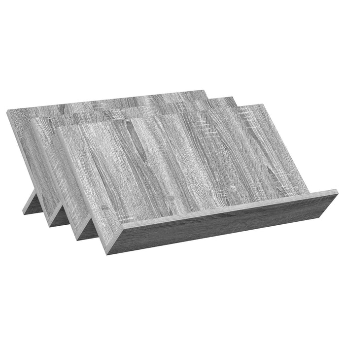 Raft pentru reviste Gri Sonoma 65 x 53 x 28,5 cm Lemn compozit - WALTI WALTI
