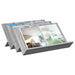 Raft pentru reviste Gri Sonoma 65 x 53 x 28,5 cm Lemn compozit - WALTI WALTI