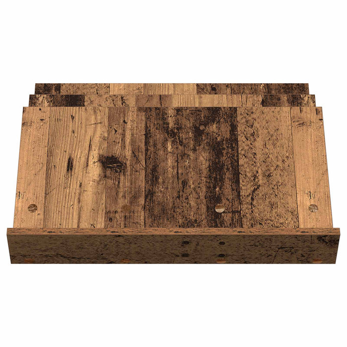 Raft pentru reviste Lemn vechi 65 x 53 x 28,5 cm Lemn compozit - WALTI WALTI