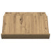 Raft pentru reviste cu raft Stejar Artizanal 65 x 53 x 28,5 cm - WALTI WALTI