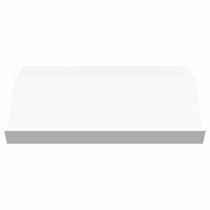 Raft pentru reviste cu raft Alb 90 x 53 x 28,5 cm Lemn compozit - WALTI WALTI