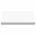 Raft pentru reviste cu raft Alb 90 x 53 x 28,5 cm Lemn compozit - WALTI WALTI