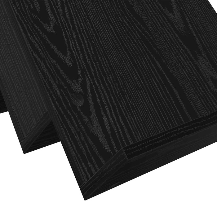 Raft pentru reviste cu raft Stejar Negru 90 x 53 x 28,5 cm - WALTI WALTI