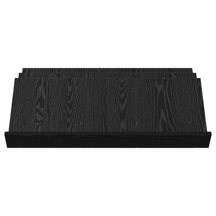 Raft pentru reviste cu raft Stejar Negru 90 x 53 x 28,5 cm - WALTI WALTI