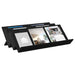 Raft pentru reviste cu raft Stejar Negru 90 x 53 x 28,5 cm - WALTI WALTI