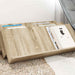 Raft pentru reviste cu raft Stejar Sonoma 90 x 53 x 28,5 cm - WALTI WALTI