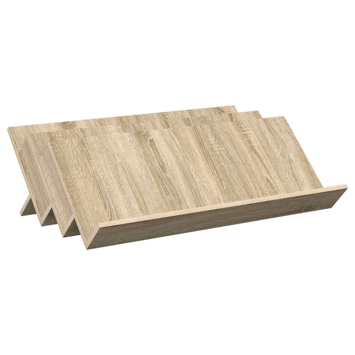 Raft pentru reviste cu raft Stejar Sonoma 90 x 53 x 28,5 cm - WALTI WALTI