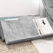 Raft pentru reviste Gri Concret 90 x 53 x 28,5 cm Lemn compozit - WALTI WALTI