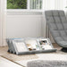 Raft pentru reviste Gri Concret 90 x 53 x 28,5 cm Lemn compozit - WALTI WALTI
