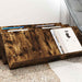 Raft pentru reviste cu raft Stejar fumuriu 90 x 53 x 28,5 cm - WALTI WALTI