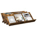Raft pentru reviste cu raft Stejar fumuriu 90 x 53 x 28,5 cm - WALTI WALTI