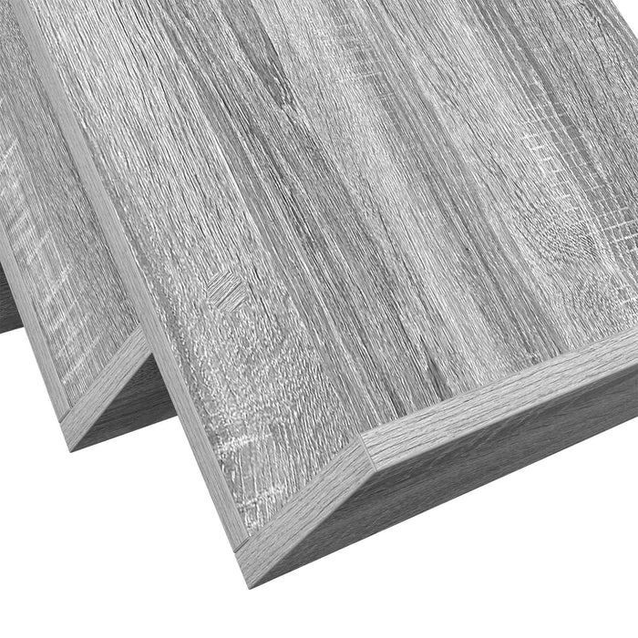 Raft pentru reviste Gri Sonoma 90 x 53 x 28,5 cm Lemn compozit - WALTI WALTI