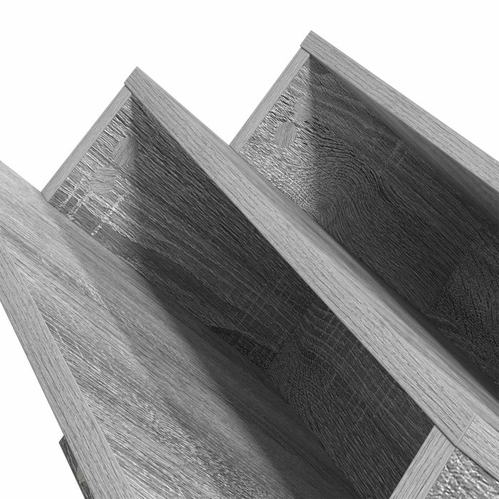 Raft pentru reviste Gri Sonoma 90 x 53 x 28,5 cm Lemn compozit - WALTI WALTI
