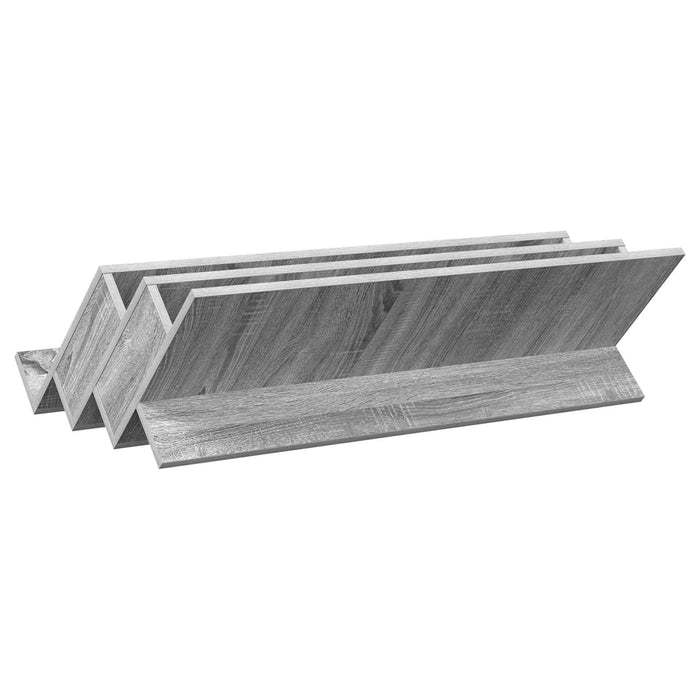 Raft pentru reviste Gri Sonoma 90 x 53 x 28,5 cm Lemn compozit - WALTI WALTI