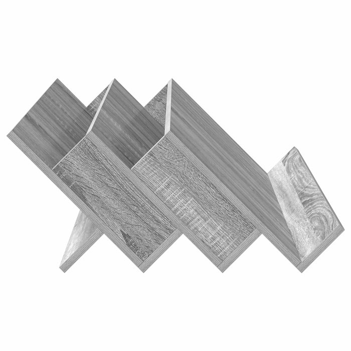 Raft pentru reviste Gri Sonoma 90 x 53 x 28,5 cm Lemn compozit - WALTI WALTI