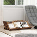 Raft pentru reviste Lemn vechi 90 x 53 x 28,5 cm Lemn compozit - WALTI WALTI