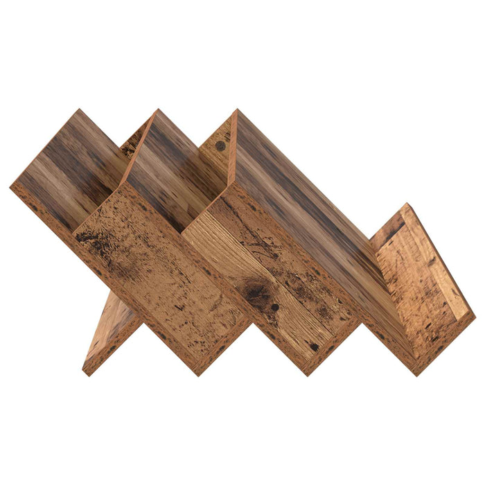 Raft pentru reviste Lemn vechi 90 x 53 x 28,5 cm Lemn compozit - WALTI WALTI