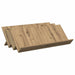 Raft pentru reviste cu raft Stejar Artizanal 90 x 53 x 28,5 cm - WALTI WALTI