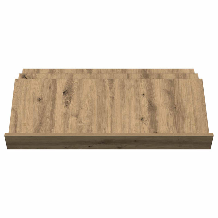 Raft pentru reviste cu raft Stejar Artizanal 90 x 53 x 28,5 cm - WALTI WALTI