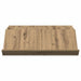 Raft pentru reviste cu raft Stejar Artizanal 90 x 53 x 28,5 cm - WALTI WALTI
