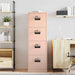 Dulap pentru Fișiere cu sertar 2 pcs Roz 44 x 50 x 106.5 cm - WALTI WALTI