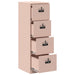 Dulap pentru Fișiere cu sertar 2 pcs Roz 44 x 50 x 106.5 cm - WALTI WALTI