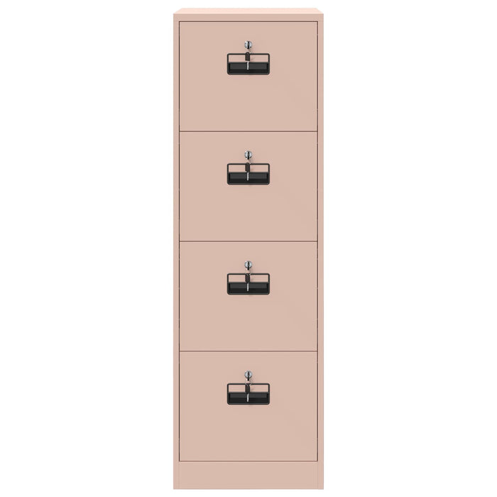 Dulap pentru Fișiere cu sertar 2 pcs Roz 44 x 50 x 106.5 cm - WALTI WALTI