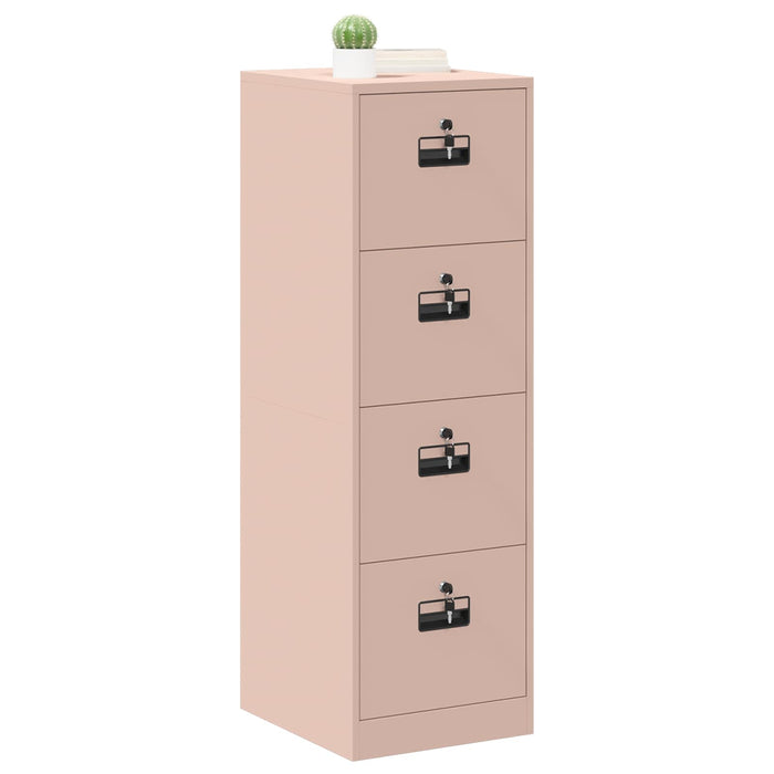 Dulap pentru Fișiere cu sertar 2 pcs Roz 44 x 50 x 106.5 cm - WALTI WALTI