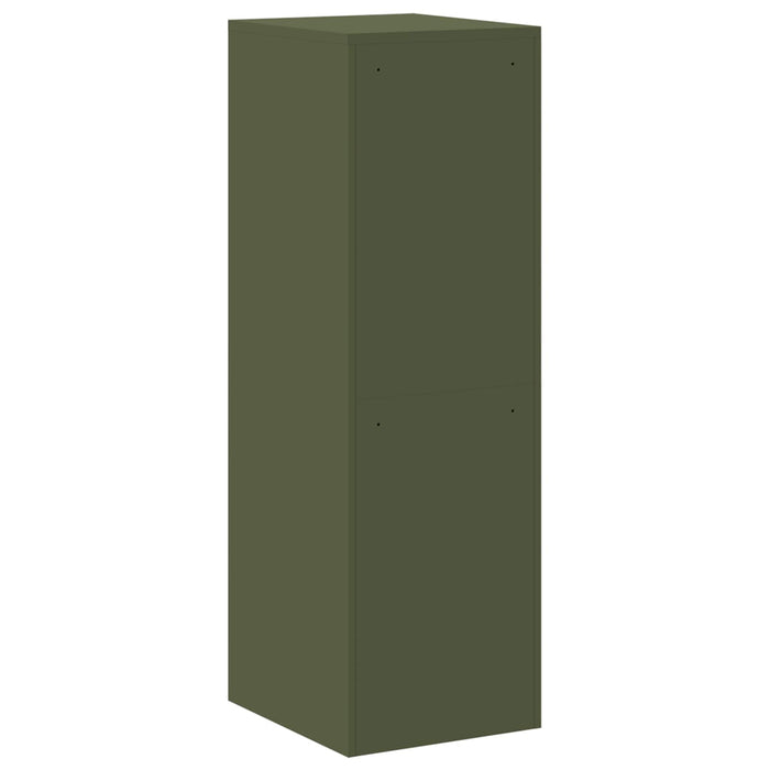 Dulap pentru Fișiere 2 pcs Verde măsliniu 44 x 50 x 106.5 cm - WALTI WALTI