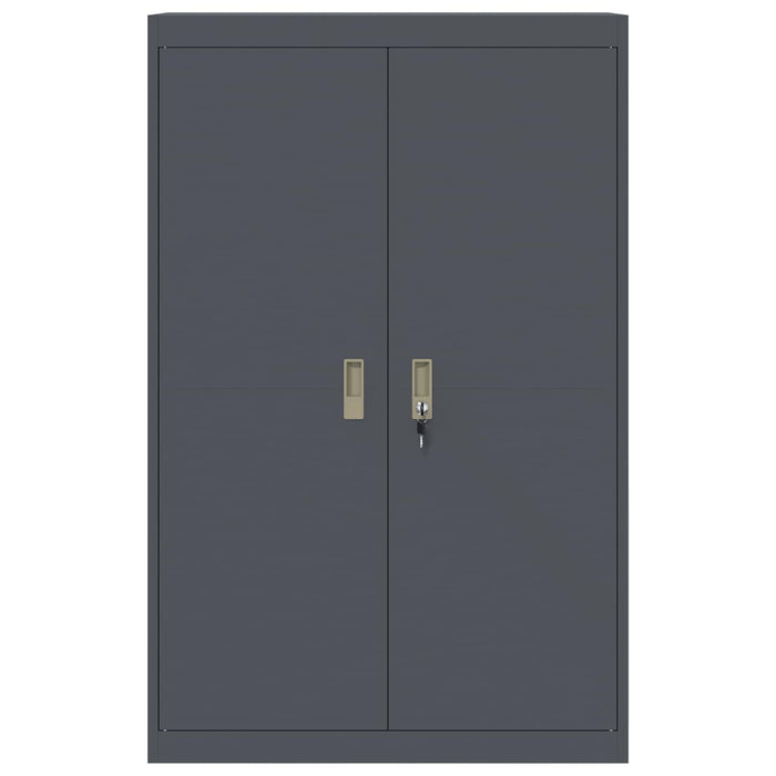 Dulap de depozitare Antracit 90 x 40 x 140 cm Oțel - WALTI WALTI