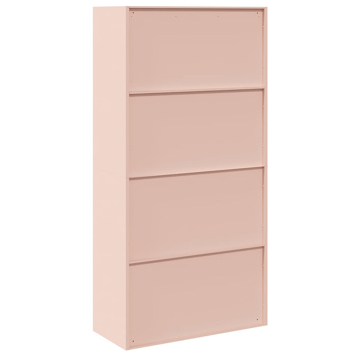 Dulap de depozitare Roz 90 x 40 x 180 cm Oțel - WALTI WALTI
