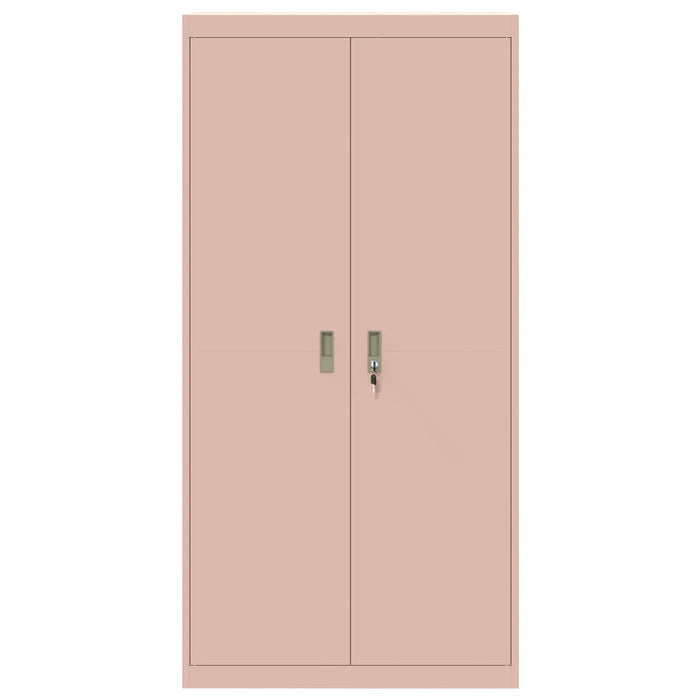 Dulap de depozitare Roz 90 x 40 x 180 cm Oțel - WALTI WALTI