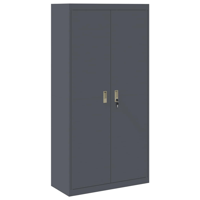 Dulap de depozitare Antracit 90 x 40 x 180 cm Oțel - WALTI WALTI