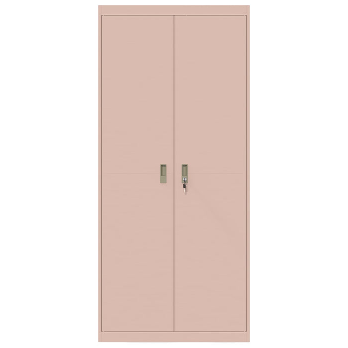 Dulap de depozitare Roz 90 x 40 x 200 cm Oțel - WALTI WALTI