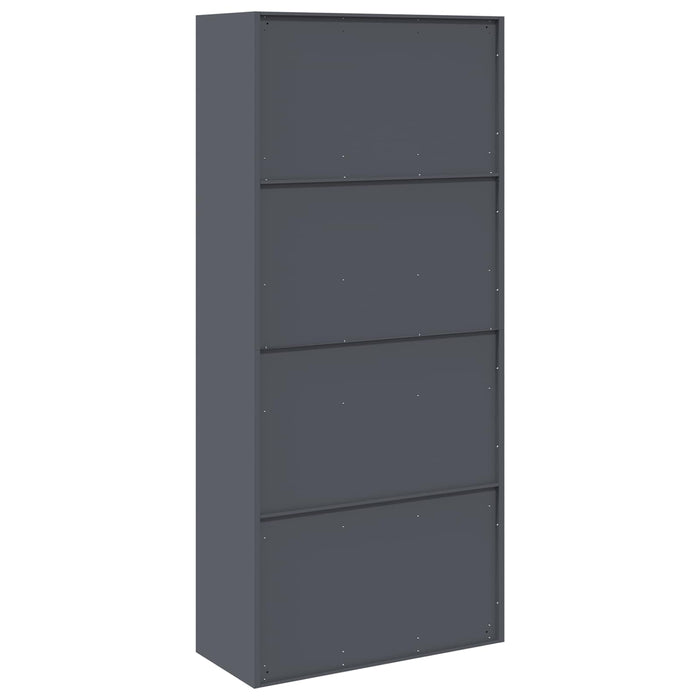 Dulap de depozitare Antracit 90 x 40 x 200 cm Oțel - WALTI WALTI