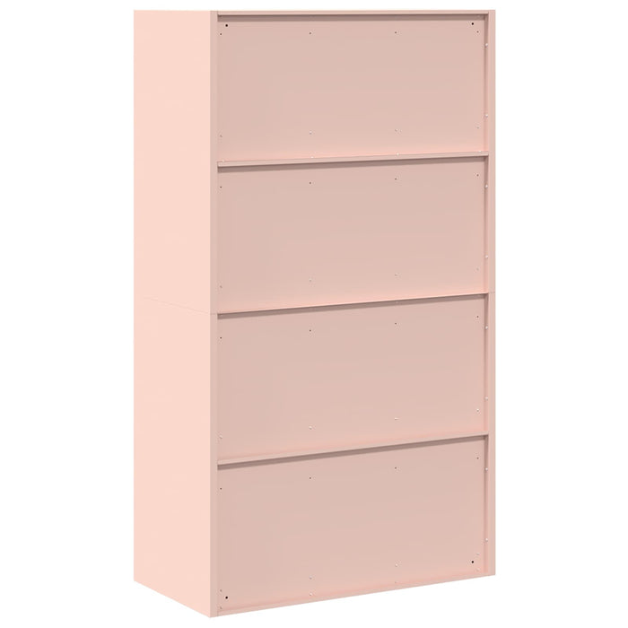 Dulap de depozitare Roz 80 x 40 x 140 cm Oțel - WALTI WALTI