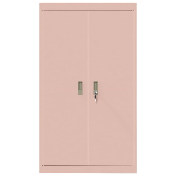 Dulap de depozitare Roz 80 x 40 x 140 cm Oțel - WALTI WALTI